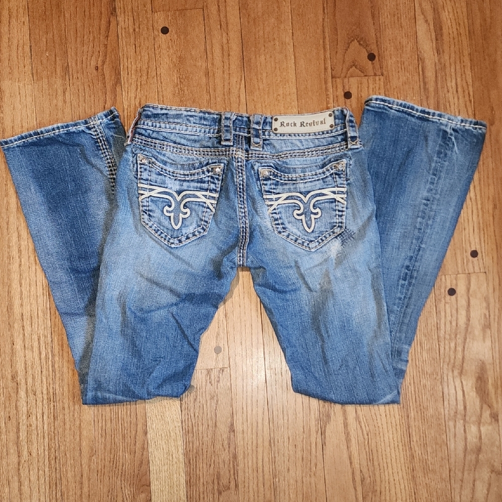 Rock Revival Blue Denim Jeans